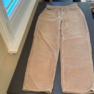 Empyre Tori Tan Corduroy Straight Leg Pants Size 0
